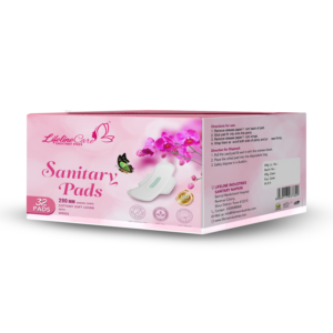 Anion chip sanitary pads