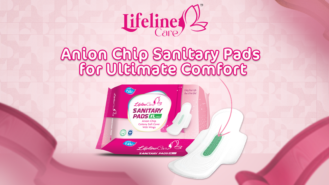 anion chip sanitary pads